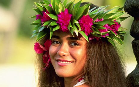 Tahiti woman