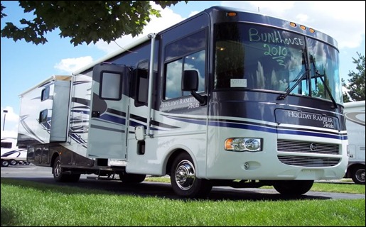 Holiday Rambler Arista 34SBD Bunk House Class A Gas RV