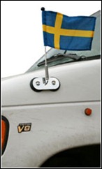 bilflaggstang