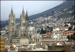 La Basilica del Voto Nacional, Quito, Ecuador