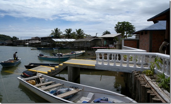 The "harbour" of Nuqui