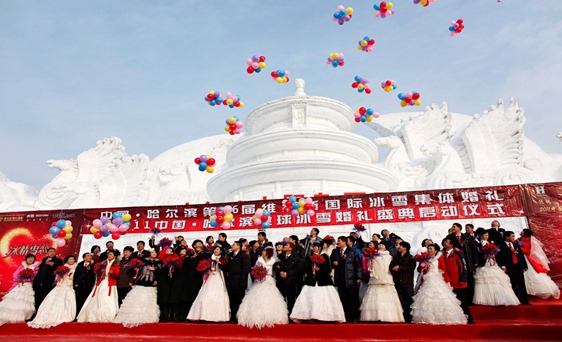 china bodas hielo