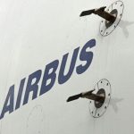 Pitot tube speed sensors on an Airbus