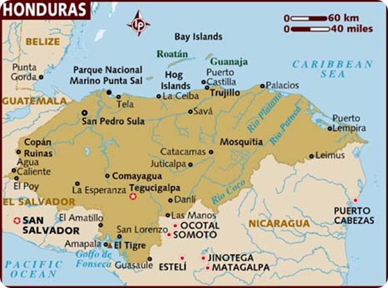 map_of_honduras