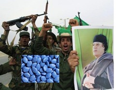 Gaddafi soldados