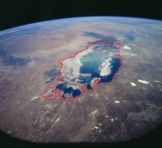Mar de Aral antes y ahora