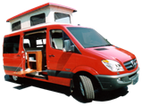 SM SPRINTER RB-150SM WITH PENTHOUSE TOP
