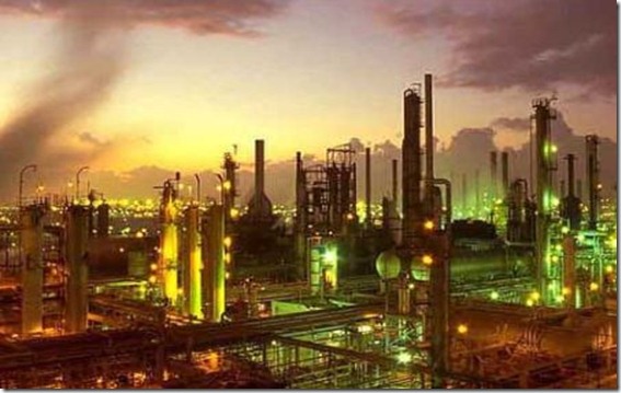 Iran's South Pars gas field -