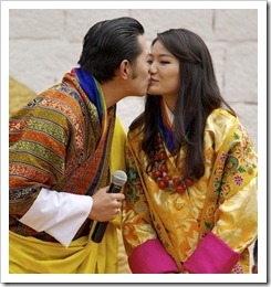 King Jigme Khesar Namgyel Wangchuck -- Ashi Jetsun Pema Wangchuck