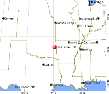 sallisaw mapa