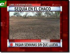 sequia chaco cruceño