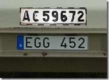 nummerskylt 1