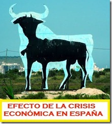 Efecto de la crisis económica en España