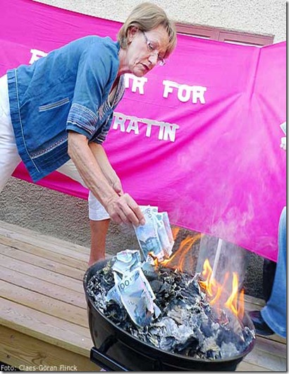 Gudrun Schyman, Almedalen 2010
