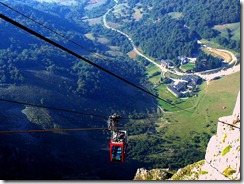 Teleférico de Fuente Dé en Cantabria