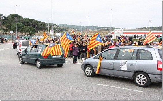 caravana independentista maresme
