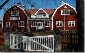 dalarna röda hus