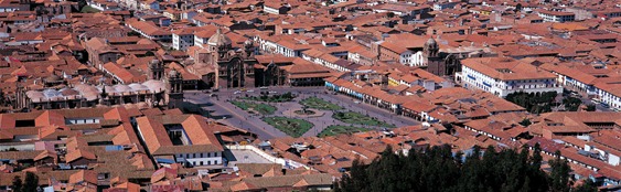 Plaza des Armas, Cuzco, Peru.