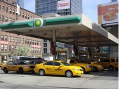 New York Taxi Gas Station