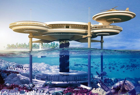 ”The water Discus Hotel”,