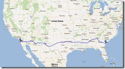 Roadtrip_sydstaterna u.s. route 80