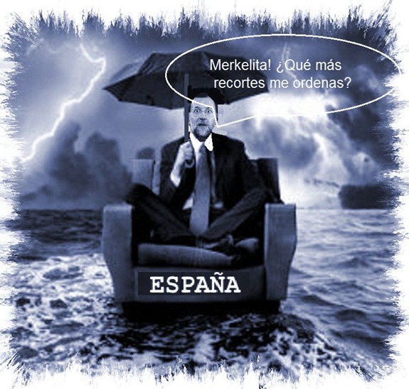 Rajoy esperando órdenes