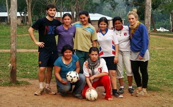 Paraguay Women Team Paris 2011 Homeless World Cup