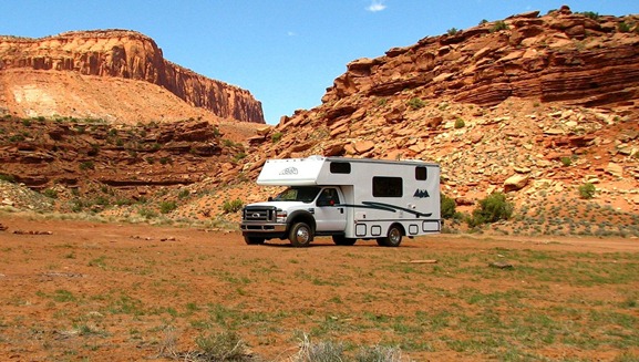 Blue Notch Road BLM Boondock - Hanksville, Utah