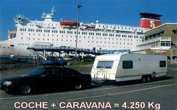 KNAUS SÜDWIND 590 TK 1989 -STENA LINE--