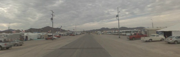 Quartzsite.))