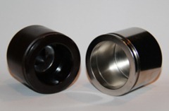 phenolic brake piston--steel piston