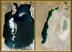 SPACE-ENVIRONMENT-ARAL SEA