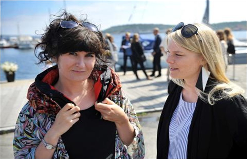 Anna Haupt (izquierda) y Terese Alstin (derecha)