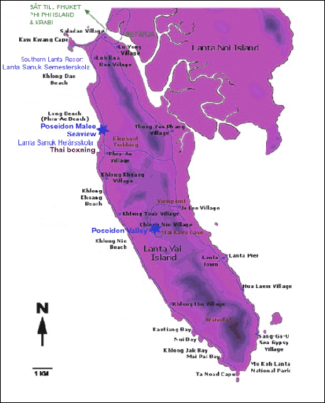 karta Koh Lanta