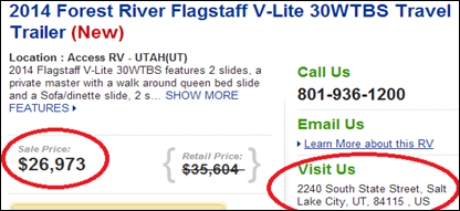 2014_Forest_River_Flagstaff_V-Lite_30WRBS_-_Precio...