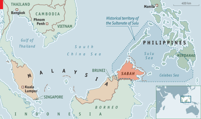 sulu map