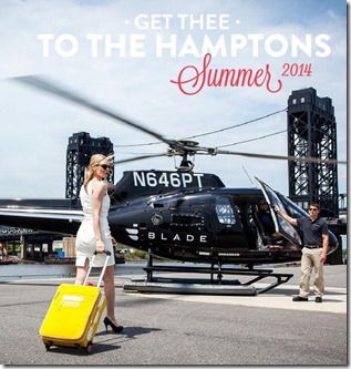 BLADE to Hamptons
