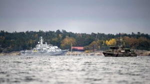 Ubåtsjakten 2014 Stockholms skärgård
