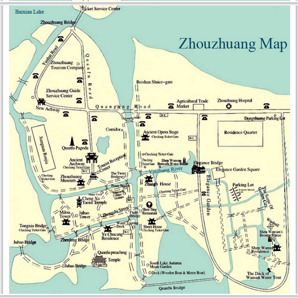 zhouzhuang_mapa