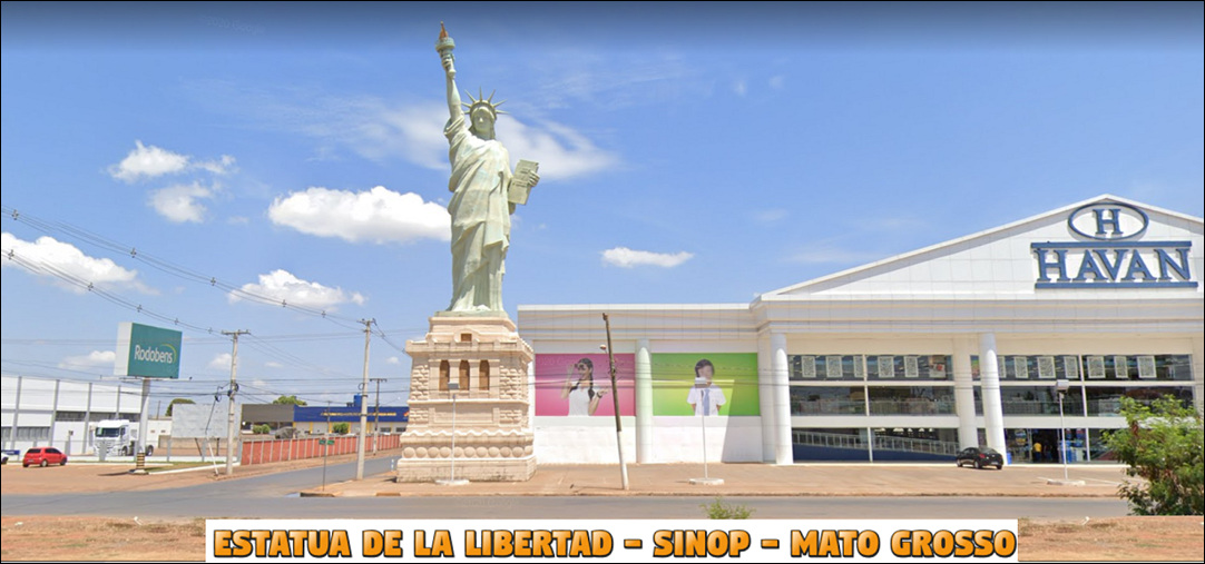 estatua libertad havan SINOP MATO GROSSO