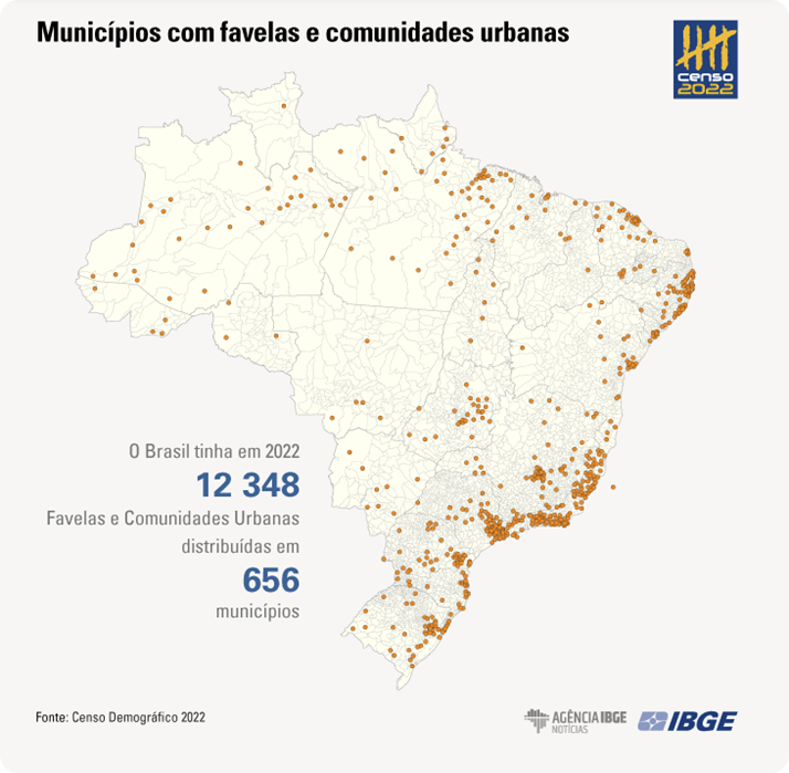BRASIL FAVELAS MAPA BRASIL FAVELAS MAPA