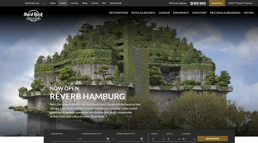 hard rock hotel - hamburg